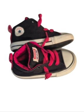 Converse Street Mid Rise Sneakers, Sz 7 Toddler